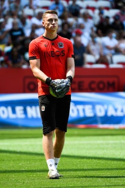 Marcin BULKA of Nice during the Ligue 1 football match between Monaco and Nantes at Stade Louis II on August 8, 2021
