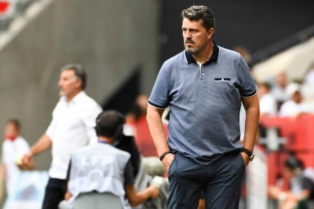 Oscar GARCIA head coach of Reims during the Ligue 1 football match between Monaco and Nantes at Stade Louis II on August 8, 2021