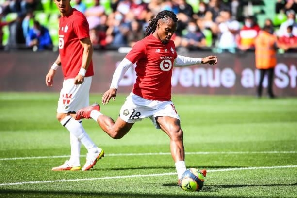 Renato SANCHES of Lille during the Ligue 1 football match between Metz and Lille at Stade Saint-Symphorien on August 8, 2021 in Metz, France.