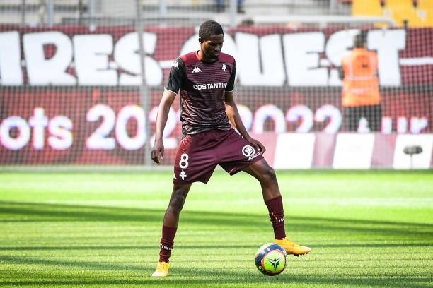 Boubacar TRAORE of Metz during the Ligue 1 football match between Metz and Lille at Stade Saint-Symphorien on August 8, 2021 in Metz, France.