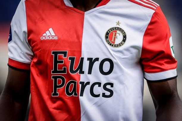 Shirt of Feyenoord during the Club Friendly match between Feyenoord v Atletico Madrid at the Stadium Feijenoord on August 8, 2021 in Rotterdam...