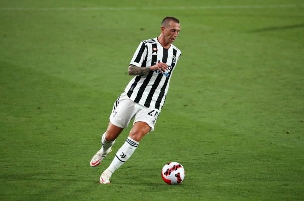 Federico Bernardeschi during the match between FC Barcelona and Juventus, corresponding to the friendy Joan Gamper Trophy, played at the Johan Cruyff...
