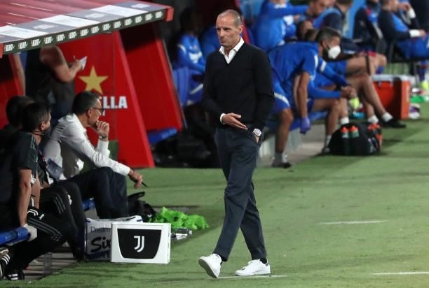 Massimiliano Allegri during the match between FC Barcelona and Juventus, corresponding to the friendy Joan Gamper Trophy, played at the Johan Cruyff...