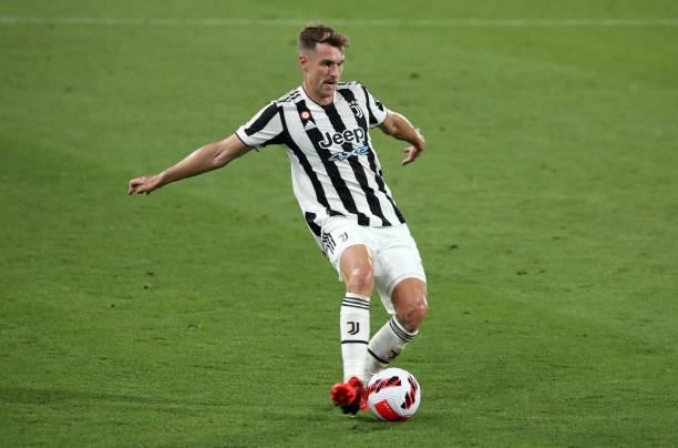 Aaron Ramsey during the match between FC Barcelona and Juventus, corresponding to the friendy Joan Gamper Trophy, played at the Johan Cruyff Stadium,...