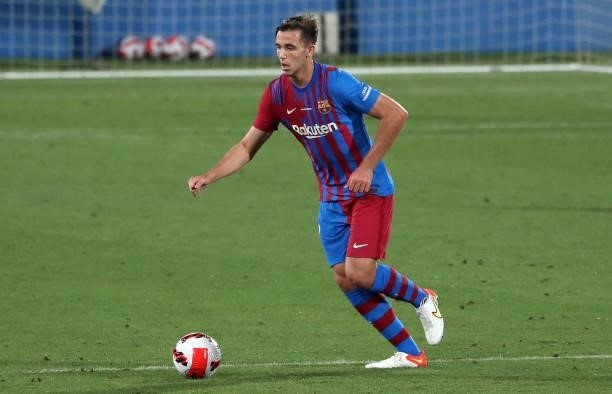 Nico Gonzalez during the match between FC Barcelona and Juventus, corresponding to the friendy Joan Gamper Trophy, played at the Johan Cruyff...