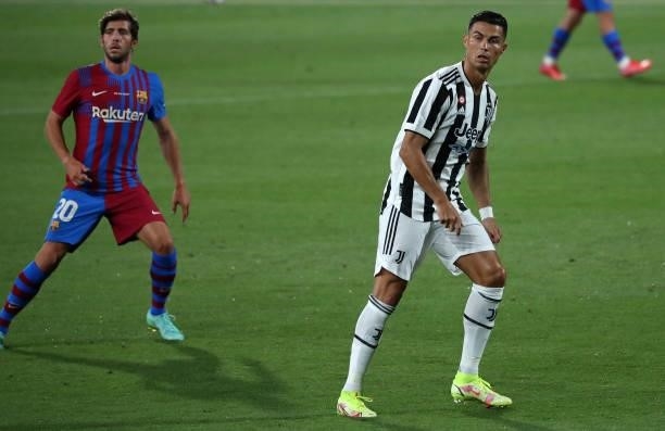 Cristiano Ronaldo during the match between FC Barcelona and Juventus, corresponding to the friendy Joan Gamper Trophy, played at the Johan Cruyff...