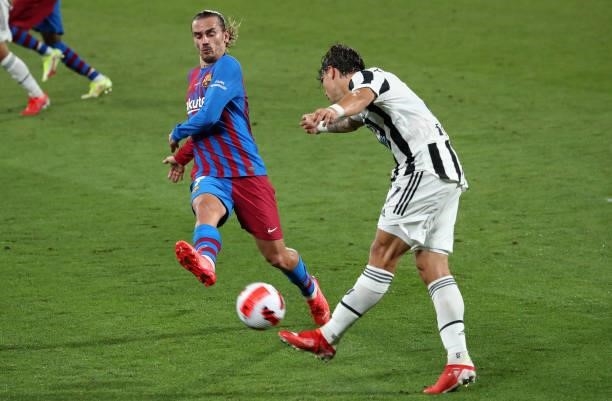 Antoine Griezmann during the match between FC Barcelona and Juventus, corresponding to the friendy Joan Gamper Trophy, played at the Johan Cruyff...