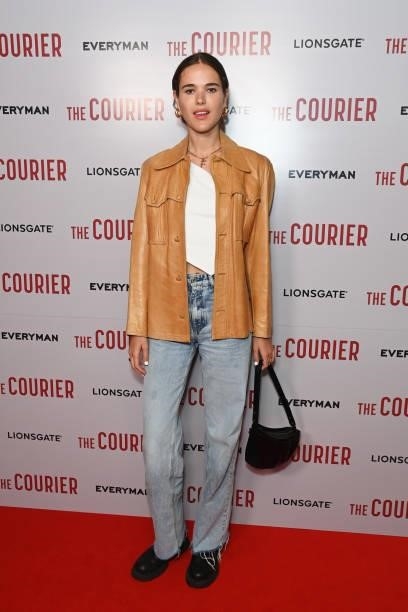 Frankie Herbert attends a gala screening of "The Courier