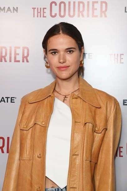 Frankie Herbert attends a gala screening of "The Courier