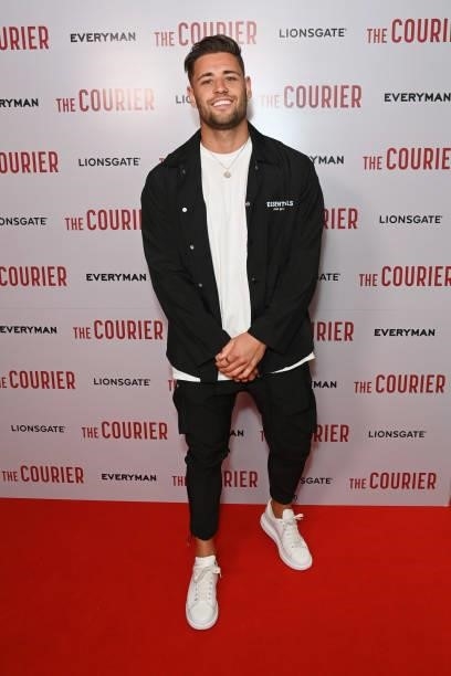 Kieron Nichols attends a gala screening of "The Courier