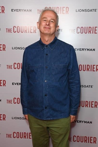 Dominic Cooke attends a gala screening of "The Courier