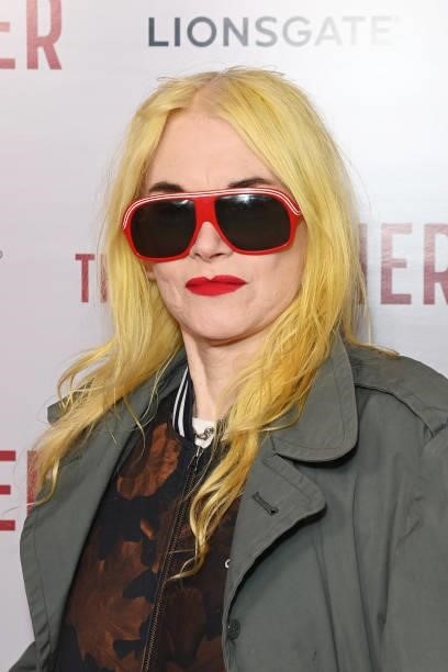Pam Hogg attends a gala screening of "The Courier