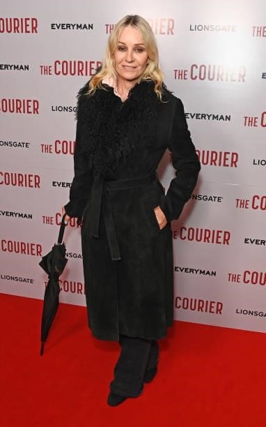 Siobhan Fahey attends a gala screening of "The Courier