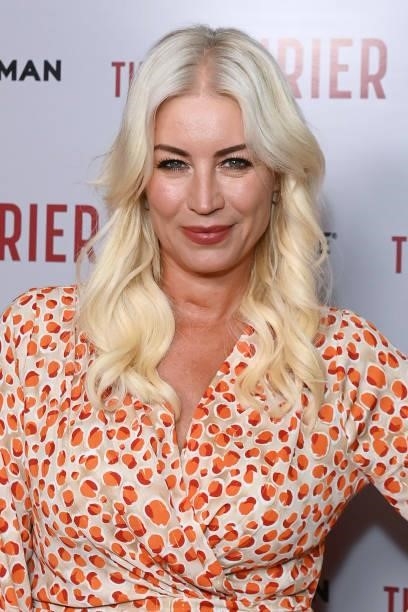 Denise van Outen attends a gala screening of "The Courier