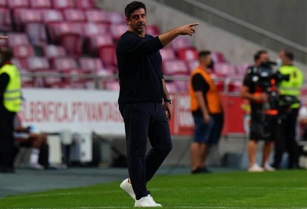Rui Vitoria of Spartak Moskva in action during the UEFA Champions League Third Qualifying Round Leg Two match between SL Benfica and Spartak Moskva...