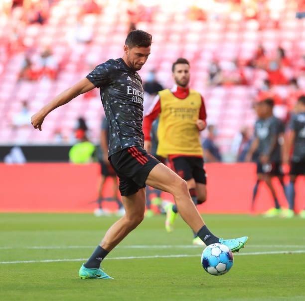 Roman Yaremchuk of SL Benfica during the UEFA Champions League Third Qualifying Round Leg One match between SL Benfica and Spartak Moskva at on...