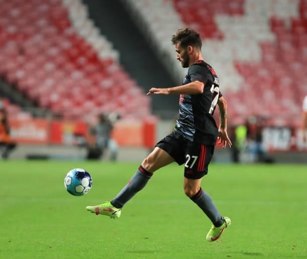Rafa Silva of SL Benfica in action during the UEFA Champions League Third Qualifying Round Leg One match between SL Benfica and Spartak Moskva at on...