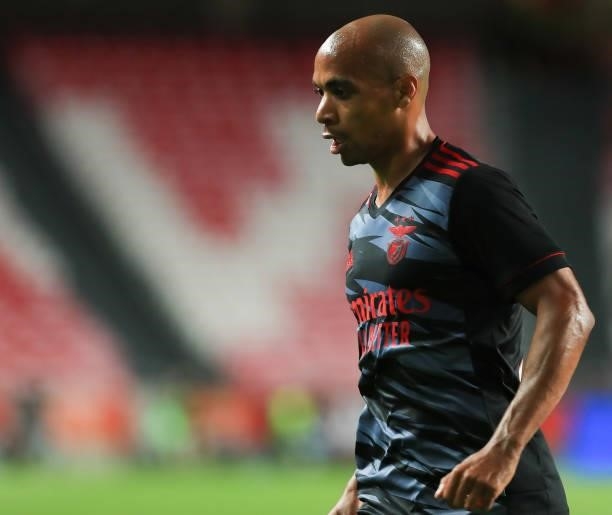 Joao Mario of SL Benfica in action during the UEFA Champions League Third Qualifying Round Leg One match between SL Benfica and Spartak Moskva at on...