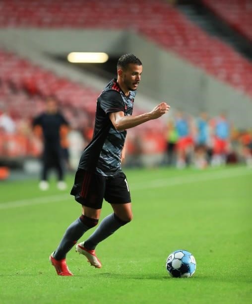 Diogo Goncalves of SL Benfica in action during the UEFA Champions League Third Qualifying Round Leg One match between SL Benfica and Spartak Moskva...