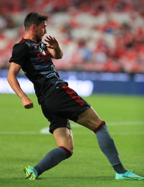 Roman Yaremchuk of SL Benfica in action during the UEFA Champions League Third Qualifying Round Leg One match between SL Benfica and Spartak Moskva...