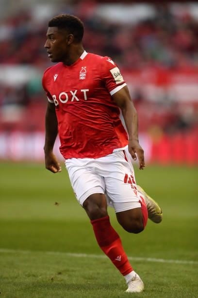 Jayden Richardson of Nottingham Forest during the Carabao cup first round match between Nottingham Forest and Bradford City at City Ground on August...