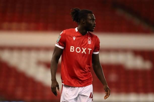Baba Fernandes of Nottingham Forest during the Carabao cup first round match between Nottingham Forest and Bradford City at City Ground on August 11,...