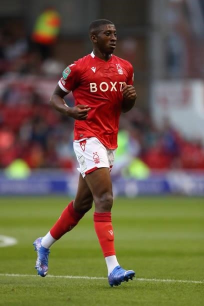 Tyrese Fornah of Nottingham Forest during the Carabao cup first round match between Nottingham Forest and Bradford City at City Ground on August 11,...