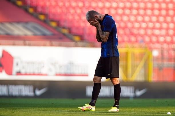 Marcelo Brozovic of FC Internazionale looks dejected during the Pre-Season Friendly Match between FC Internazionale and Futbol'nyj Klub Dynamo Kyiv...