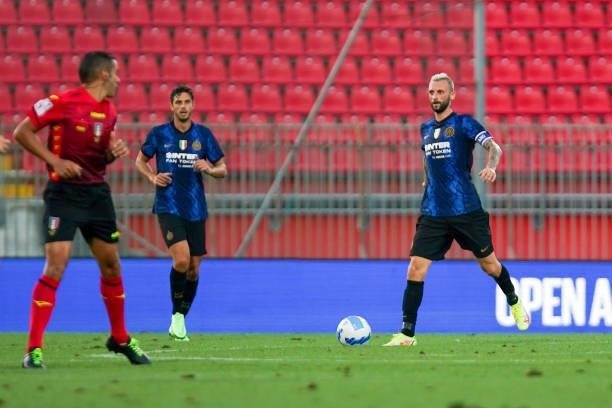 Marcelo Brozovic of FC Internazionale controls the ball during the Pre-Season Friendly Match between FC Internazionale and Futbol'nyj Klub Dynamo...