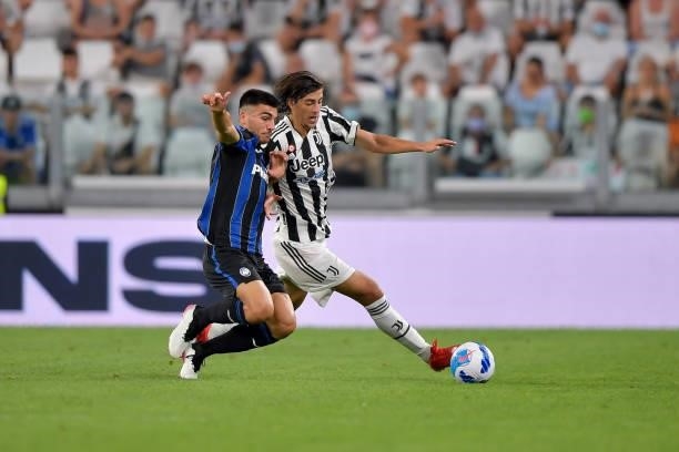 Juventus player Filippo Ranocchia during the friendly match between Juventus and Atalanta at Allianz Stadium on August 14, 2021 in Turin, Italy.