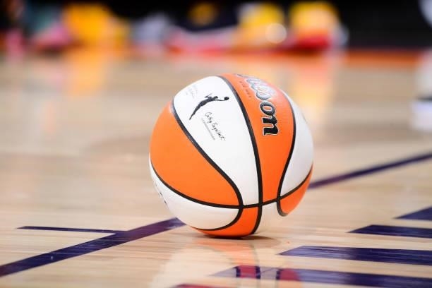 Generic image of the Wilson Basketball during the game between the Indiana Fever and Phoenix Mercury on August 17, 2021 at Footprint Center in...