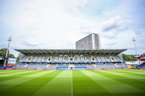Illustrative picture showing the King Power at den dreef Stadion ahead of the Jupiler Pro League match between OH Leuven and KAS Eupen at the King...