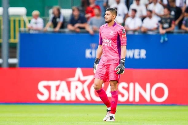 Rafael Romo of OH Leuven during the Jupiler Pro League match between OH Leuven and KAS Eupen at the King Power at den dreef Stadion on August 21,...