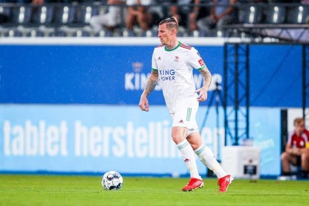 Sébastien Dewaest of OH Leuven during the Jupiler Pro League match between OH Leuven and KAS Eupen at the King Power at den dreef Stadion on August...