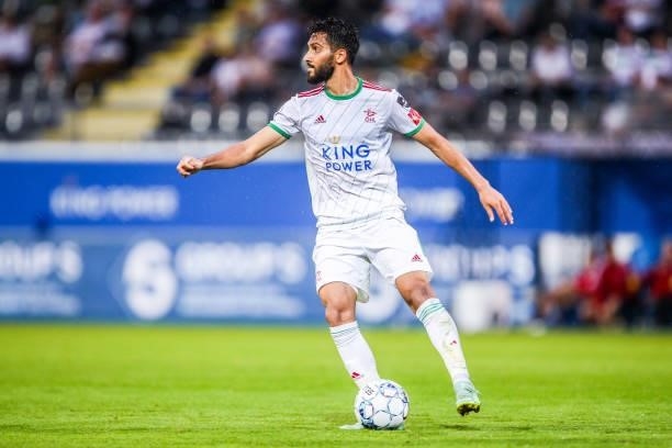 Mousa Tamari of OH Leuven during the Jupiler Pro League match between OH Leuven and KAS Eupen at the King Power at den dreef Stadion on August 21,...
