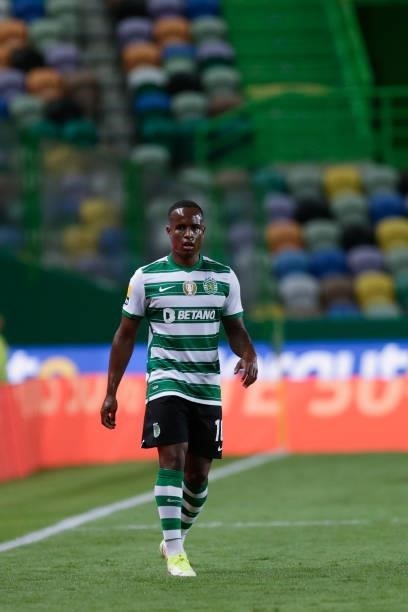 Jovane of Sporting CP during the Liga Portugal Bwin match between Sporting CP and Belenenses SAD at Estadio Jose Alvalade on 21th August, 2021 in...