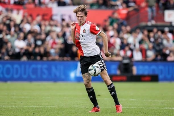 Wouter Burger of Feyenoord during the Dutch Eredivisie match between Feyenoord v Go Ahead Eagles at the Stadium Feijenoord on August 22, 2021 in...