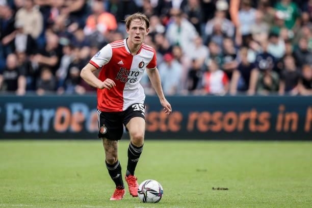 Wouter Burger of Feyenoord during the Dutch Eredivisie match between Feyenoord v Go Ahead Eagles at the Stadium Feijenoord on August 22, 2021 in...