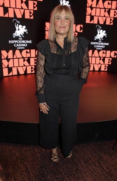 Mika Simmons attends the Magic Mike Live after party at The Hippodrome on August 24, 2021 in London, England.