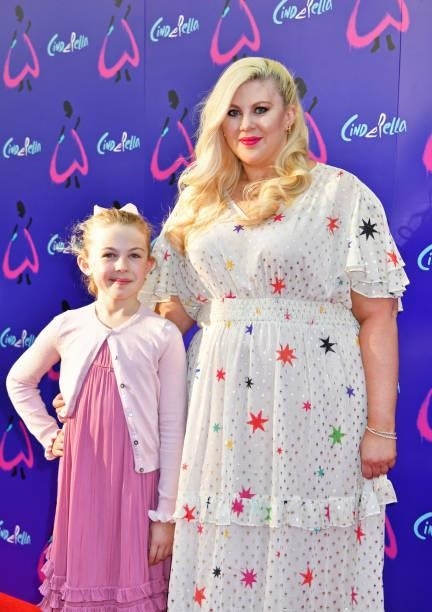 Louise Pentland and daughter Darcy attends a Gala Performance of "Cinderella
