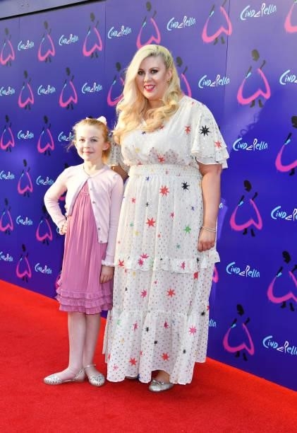 Louise Pentland and daughter Darcy attends a Gala Performance of "Cinderella