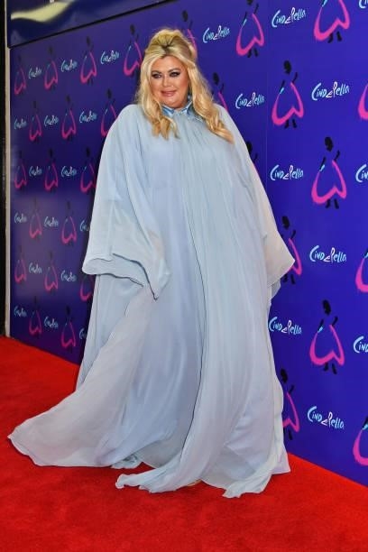 Gemma Collins attends a Gala Performance of "Cinderella