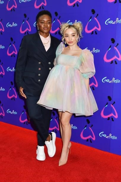 Nicola Adams and Ella Baig attend a Gala Performance of "Cinderella
