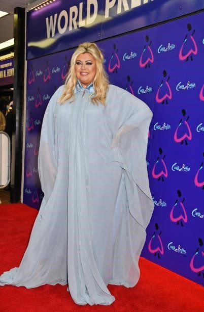 Gemma Collins attends a Gala Performance of "Cinderella
