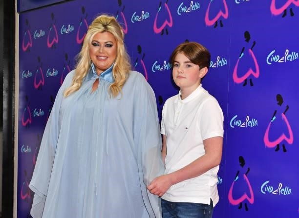 Gemma Collins and nephew Hayden attend a Gala Performance of "Cinderella