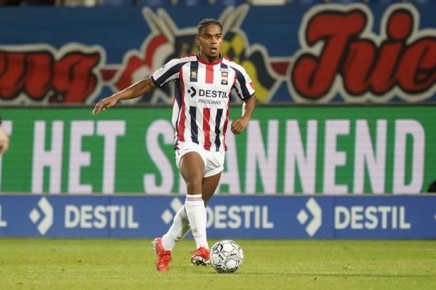 Godfried Roemeratoe or Willem II during the Dutch Eredivisie match between Willem II and PEC Zwolle at the Koning Willem II stadium on August 28,...