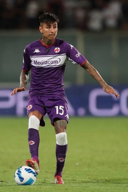 Erick Pulgar of ACF Fiorentina in action during the Serie A match between ACF Fiorentina and Torino FC at Stadio Artemio Franchi on August 28, 2021...