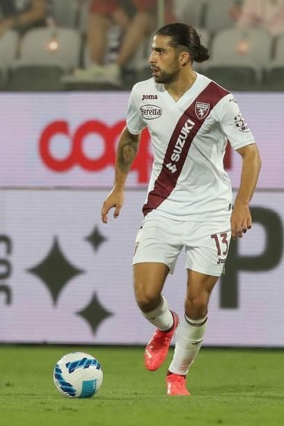Ricardo Rodriguez of Torino FC in action during the Serie A match between ACF Fiorentina and Torino FC at Stadio Artemio Franchi on August 28, 2021...
