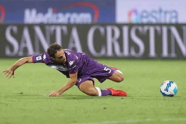 Giacomo Bonaventura of ACF Fiorentina in action during the Serie A match between ACF Fiorentina and Torino FC at Stadio Artemio Franchi on August 28,...
