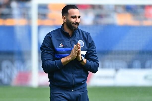 Adil RAMI of Troyes during the Ligue 1 Uber Eats match between Troyes and Monaco at Stade de l'Aube on August 29, 2021 in Troyes, France.